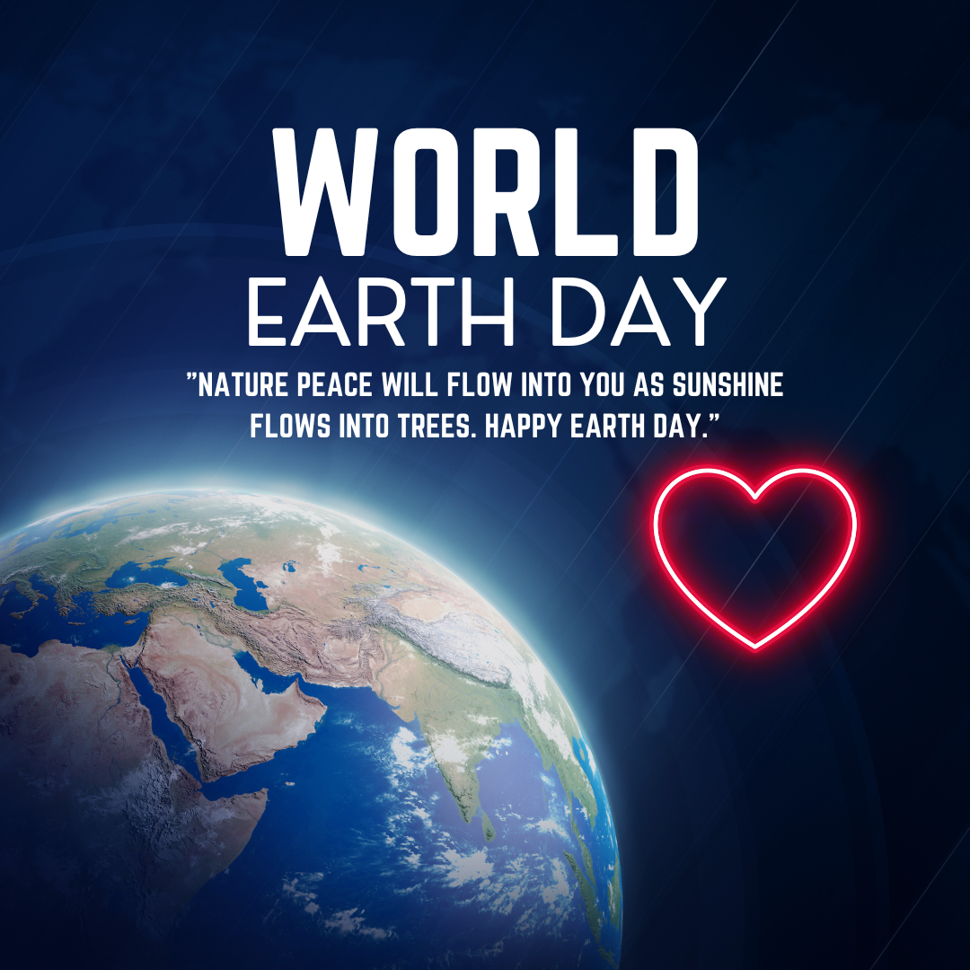 blue modern world earth day instagram post